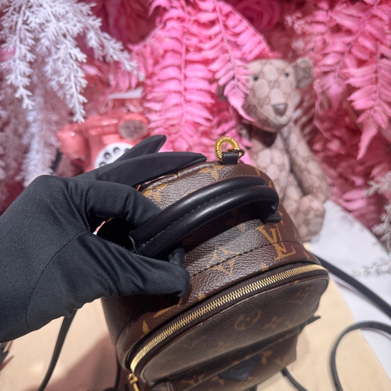 Lv 老花後背包/晶片款/王吉娜古董精品-3