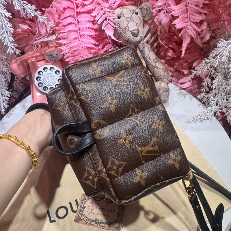 Lv 老花後背包/晶片款/王吉娜古董精品-8