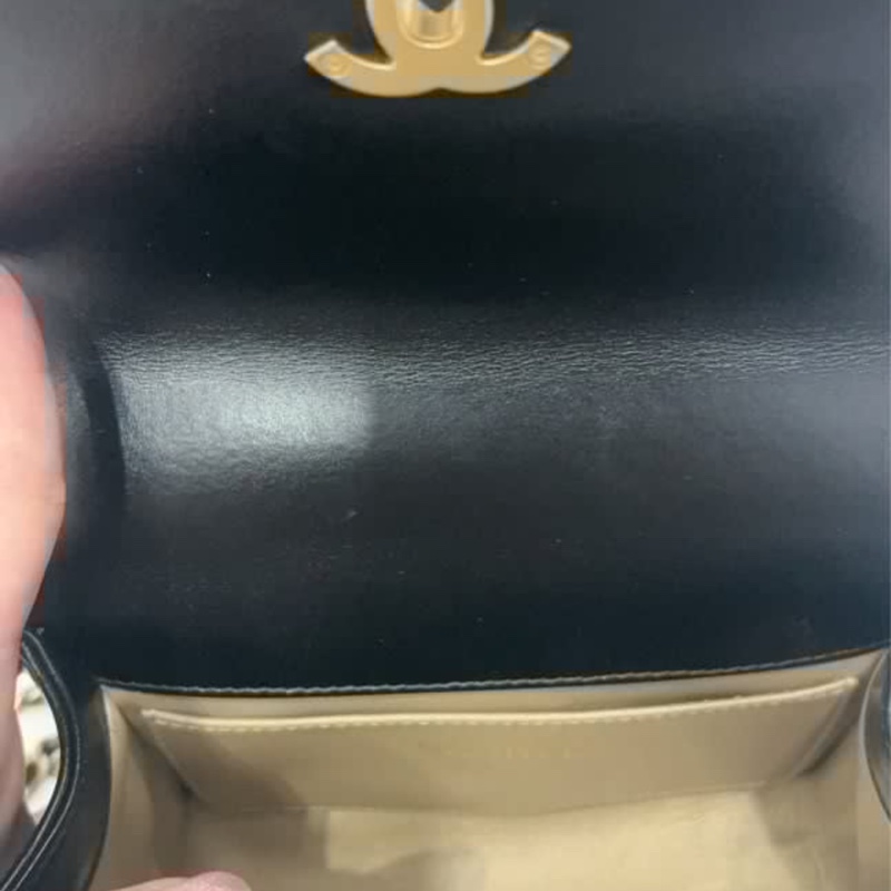 CHANEL 雙金球掀蓋包｜AS2615 晶片款｜黑金經典全配 🖤-2