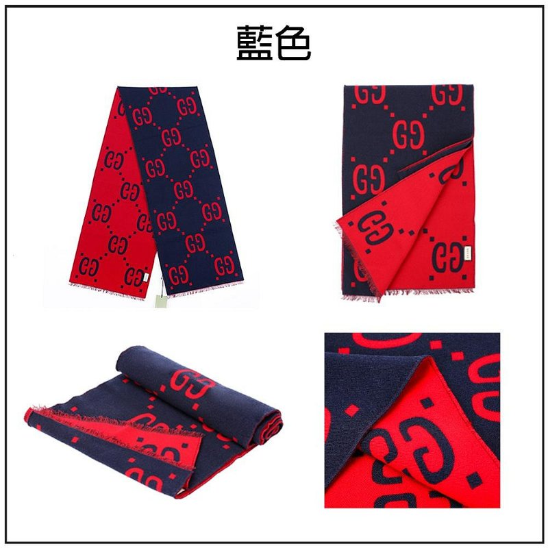 💎Han's house精品服飾💎 GUCCI 古馳 495592 男女均可 圍巾 披肩 178X38cm-3