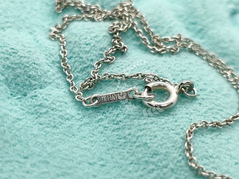 ~~趴趴小舖~~極新正品Tiffany &Co Triple Star星星項鍊2604011602-8