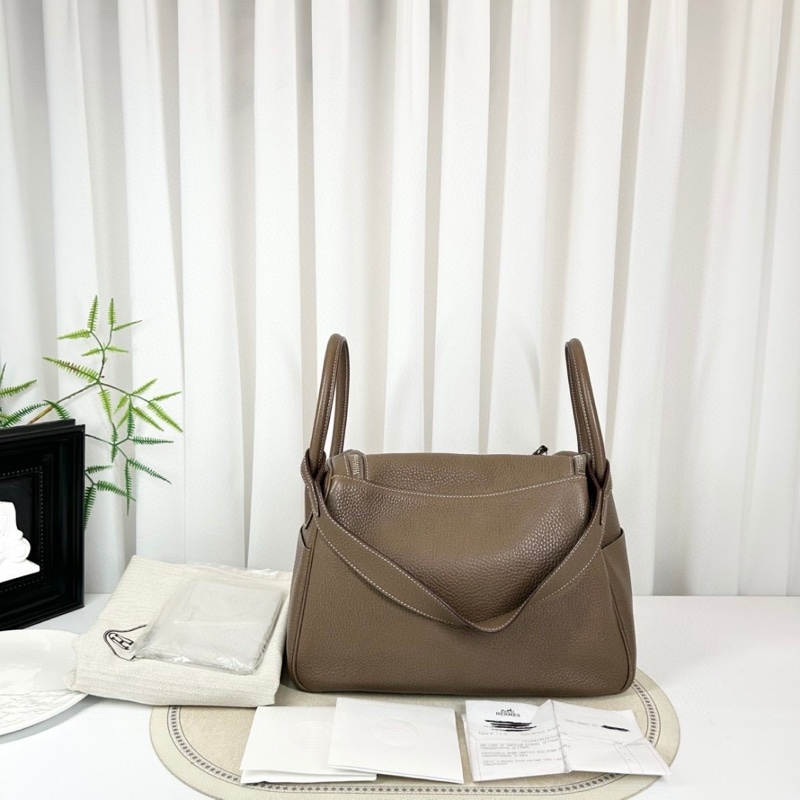 HERMES/愛馬仕 c刻 大象灰銀扣 lindy30  尺寸:30*20*15cm-2