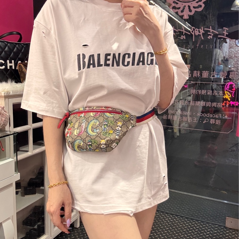 Gucci 變形蟲腰包/王吉娜古董精品-1