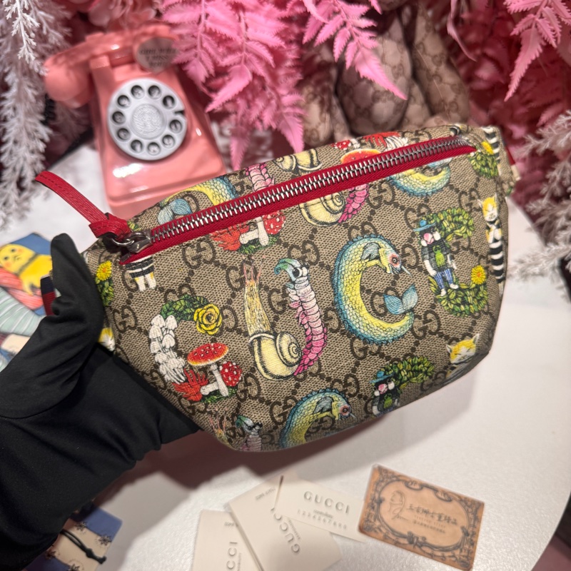 Gucci 變形蟲腰包/王吉娜古董精品-2