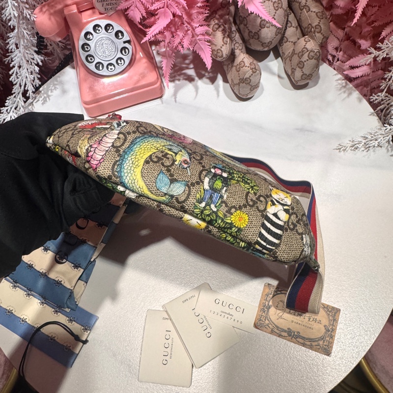 Gucci 變形蟲腰包/王吉娜古董精品-3