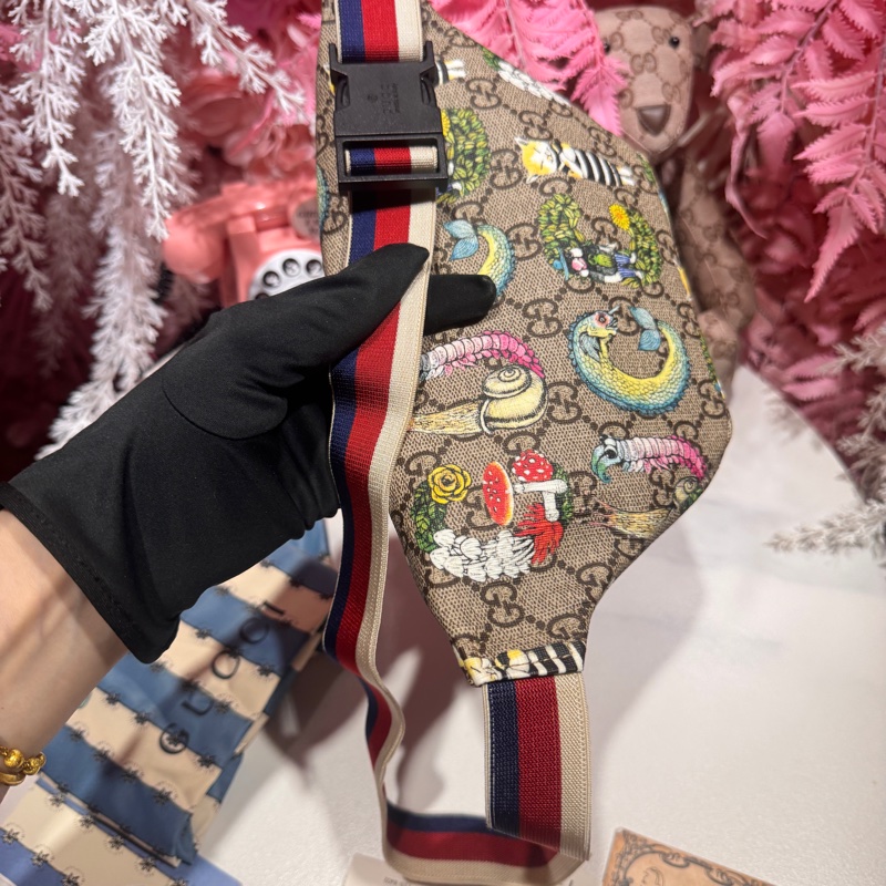 Gucci 變形蟲腰包/王吉娜古董精品-6