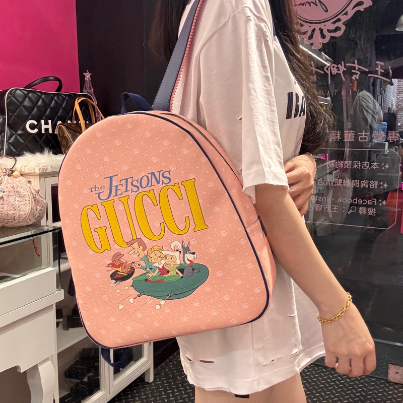 Gucci 後背包/王吉娜古董精品-1