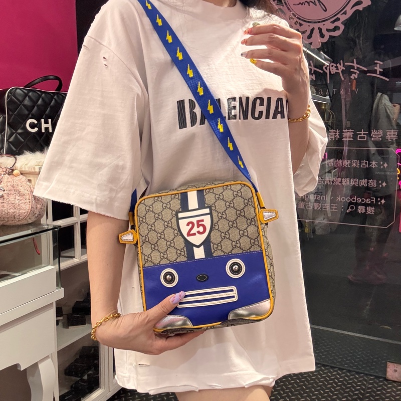 Gucci肩背包 汽車包/王吉娜古董精品-2