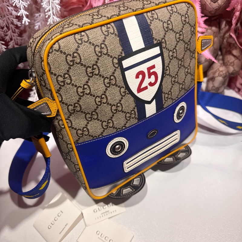 Gucci肩背包 汽車包/王吉娜古董精品-3