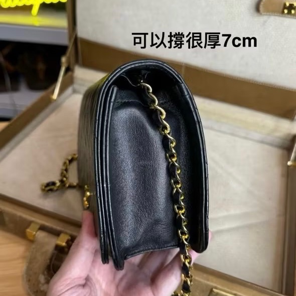 Chanel Vintage 中古COCO肩背包（23公分）-3
