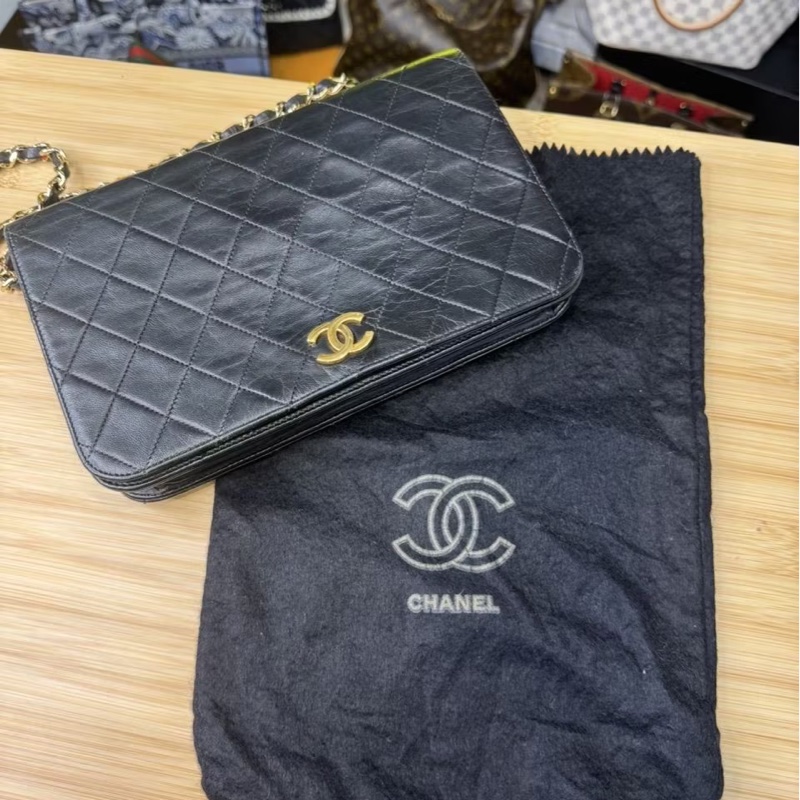 Chanel Vintage 中古COCO肩背包（23公分）-4