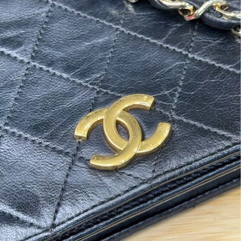 Chanel Vintage 中古COCO肩背包（23公分）-6