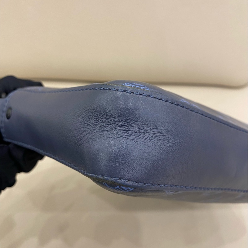 LV Duo郵差包 牛皮壓紋老花 男款 小零錢包丟失 成色佳自用超值-6