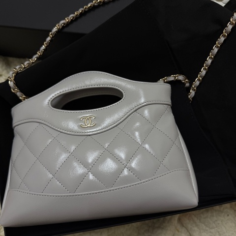 香奈兒Chanel nano 31 冷灰色