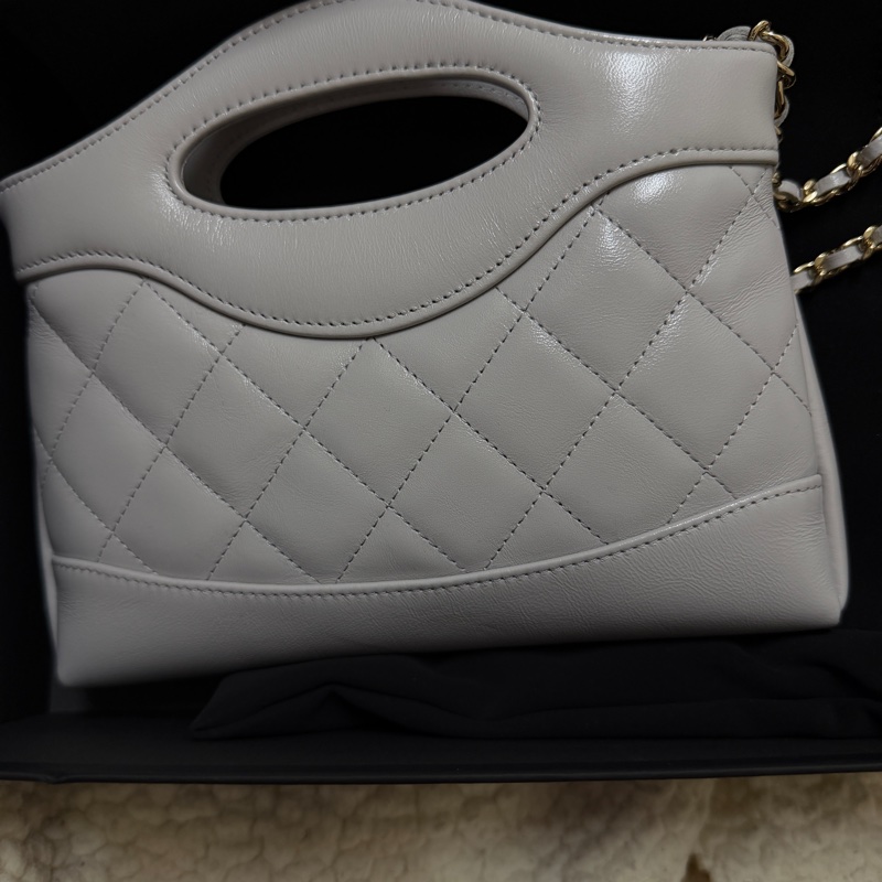 香奈兒Chanel nano 31 冷灰色-6