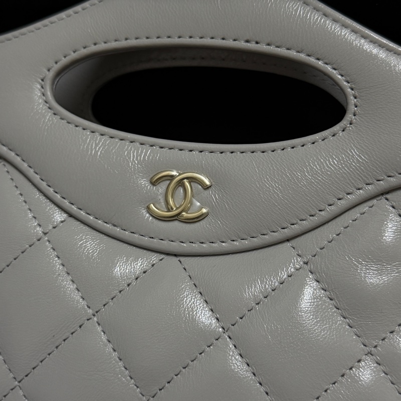 香奈兒Chanel nano 31 冷灰色-10