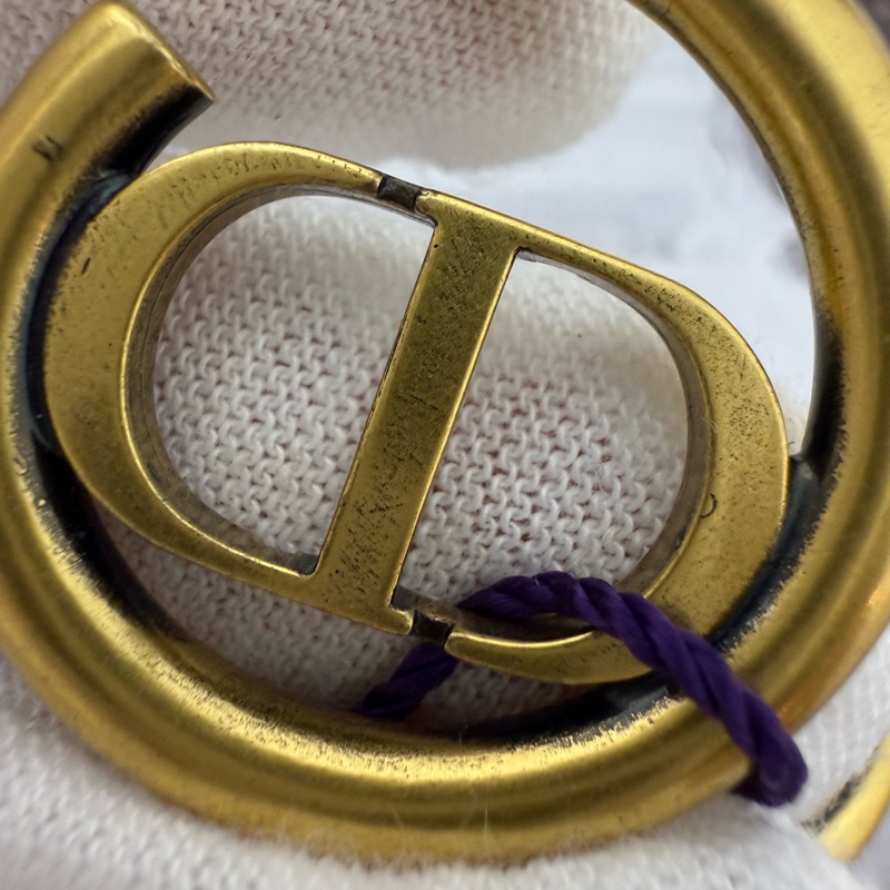 Dior CD 復古logo耳環-6