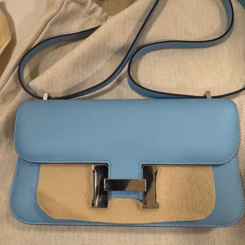 請先詢問貨存🩷K刻✨ Hermes Constance elan  糖果藍 K刻-0