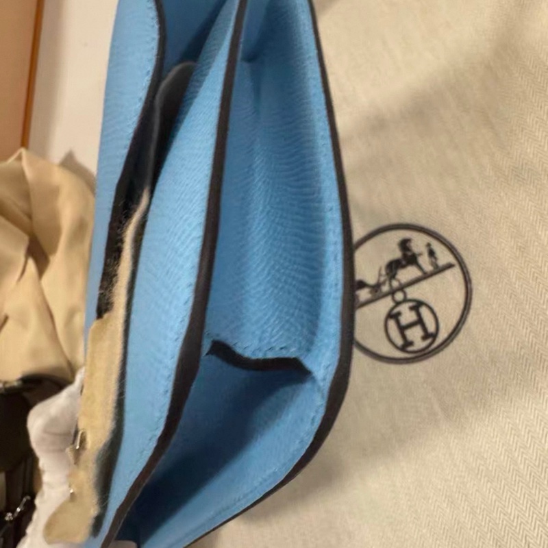 請先詢問貨存🩷K刻✨ Hermes Constance elan  糖果藍 K刻-2