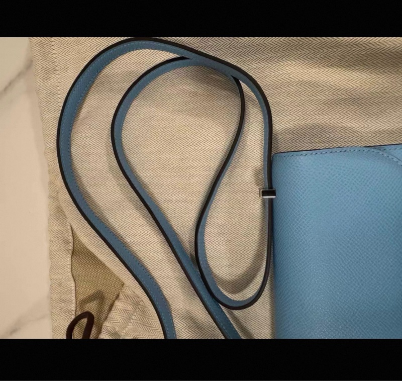 請先詢問貨存🩷K刻✨ Hermes Constance elan  糖果藍 K刻-9