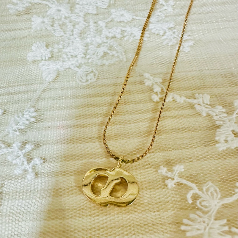 Christian Dior 經典CD標誌水鑽項鍊 極美✨-7