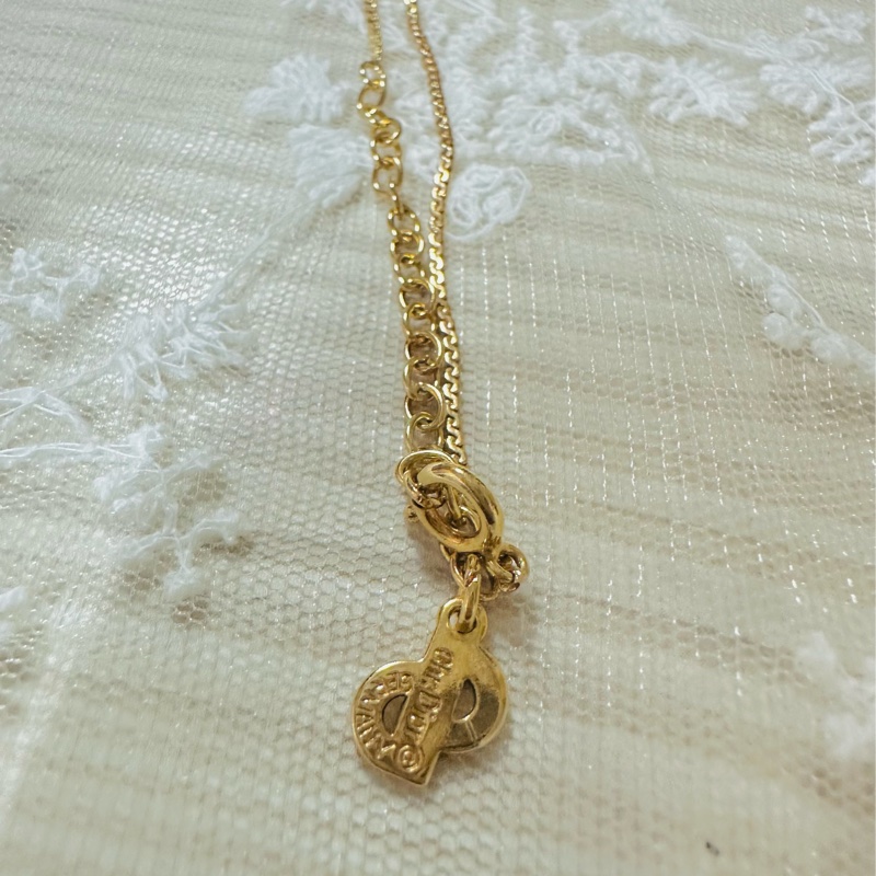 Christian Dior 經典CD標誌水鑽項鍊 極美✨-12