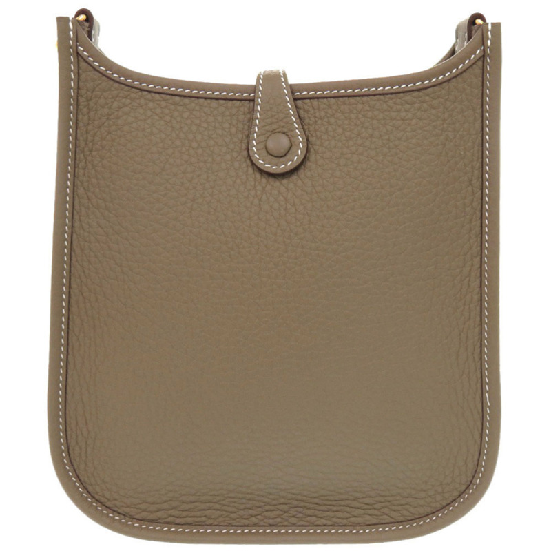 全新愛馬仕 Evelyne TPM Amazon Taurillon Clemence 皮革單背包,靛藍色,金色五金,K 字印記,貨號 0495HERMES-2