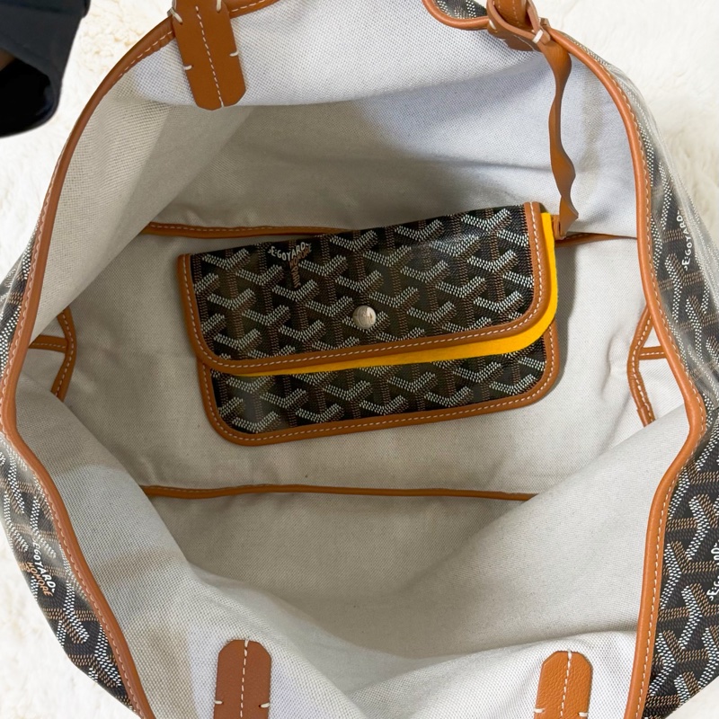 GOYARD 棕老花托特包PM-3