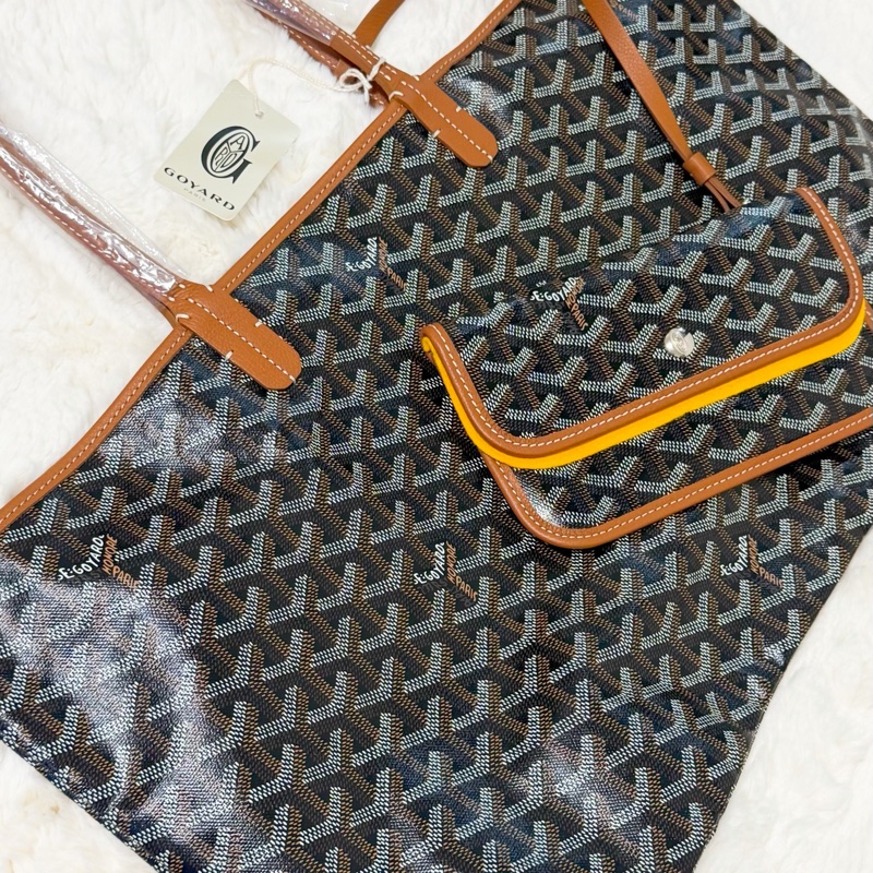 GOYARD 棕老花托特包PM-8