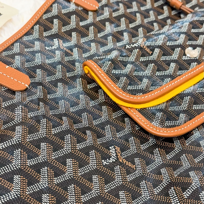 GOYARD 棕老花托特包PM-9