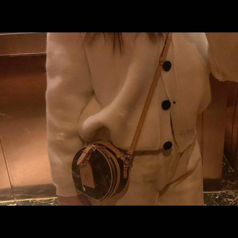 LV 路易威登 Louis Vuitton M44699 Mini Boite Chapeau 經典 Monogram 圓餅包 / 手拿包 / 斜背包-0