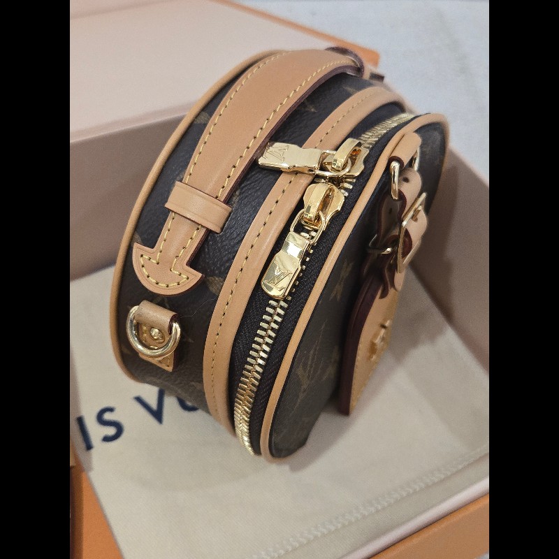 LV 路易威登 Louis Vuitton M44699 Mini Boite Chapeau 經典 Monogram 圓餅包 / 手拿包 / 斜背包-7