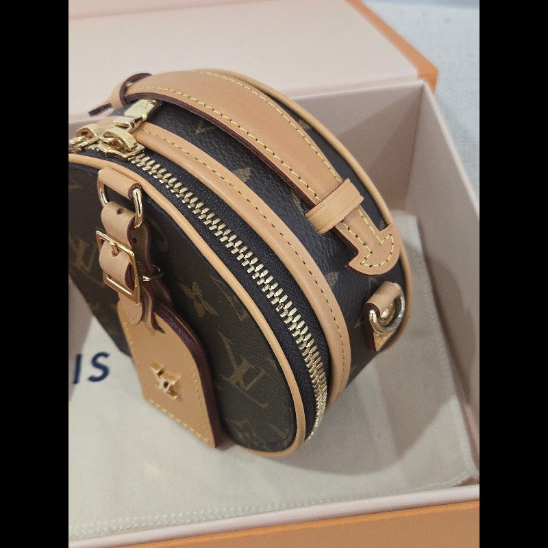 LV 路易威登 Louis Vuitton M44699 Mini Boite Chapeau 經典 Monogram 圓餅包 / 手拿包 / 斜背包-8
