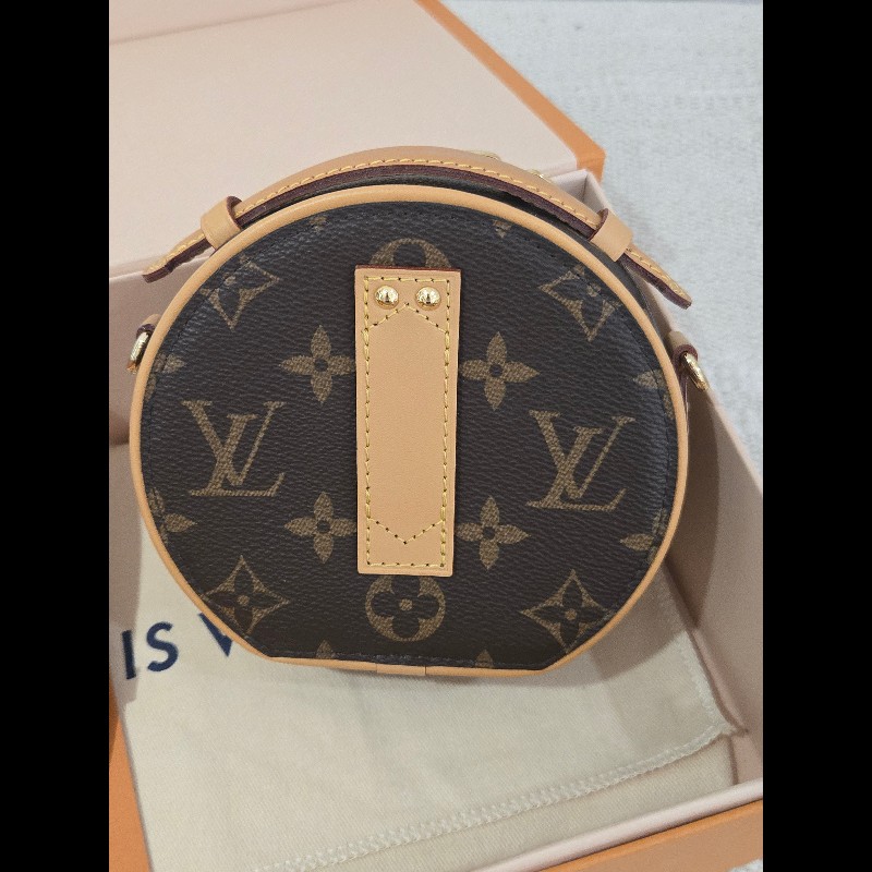 LV 路易威登 Louis Vuitton M44699 Mini Boite Chapeau 經典 Monogram 圓餅包 / 手拿包 / 斜背包-9