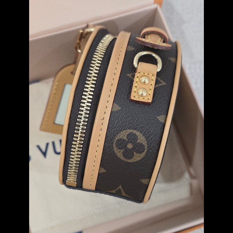 LV 路易威登 Louis Vuitton M44699 Mini Boite Chapeau 經典 Monogram 圓餅包 / 手拿包 / 斜背包-13