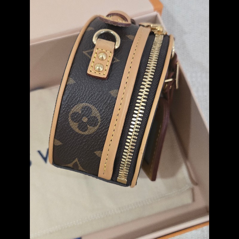 LV 路易威登 Louis Vuitton M44699 Mini Boite Chapeau 經典 Monogram 圓餅包 / 手拿包 / 斜背包-15