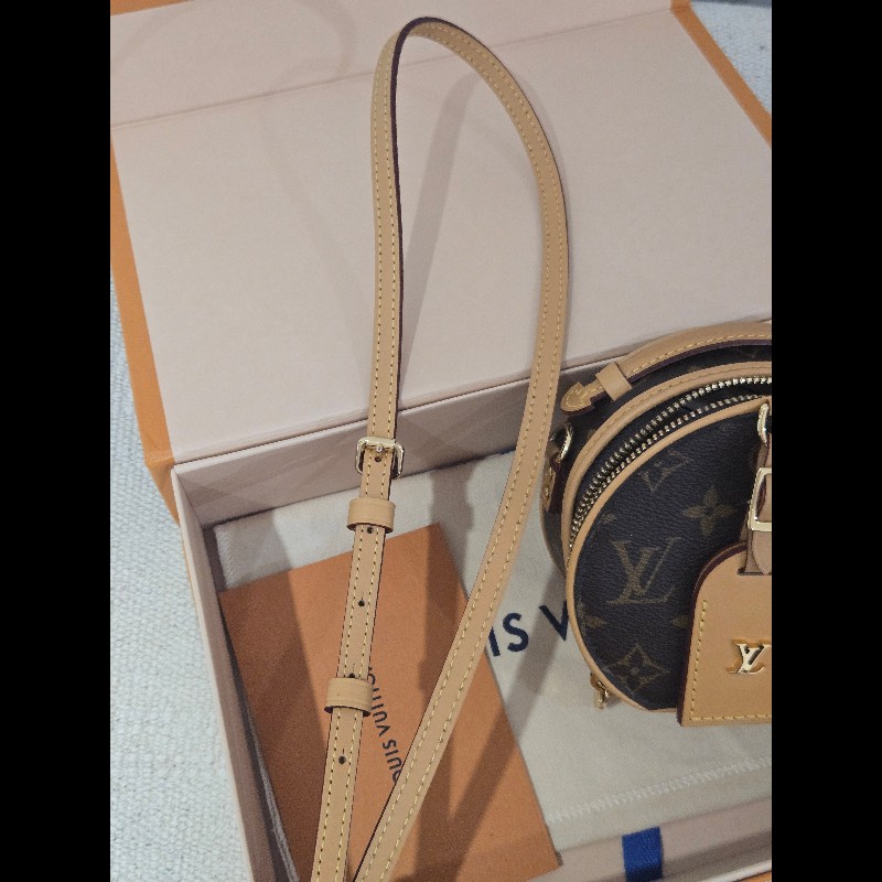 LV 路易威登 Louis Vuitton M44699 Mini Boite Chapeau 經典 Monogram 圓餅包 / 手拿包 / 斜背包-25
