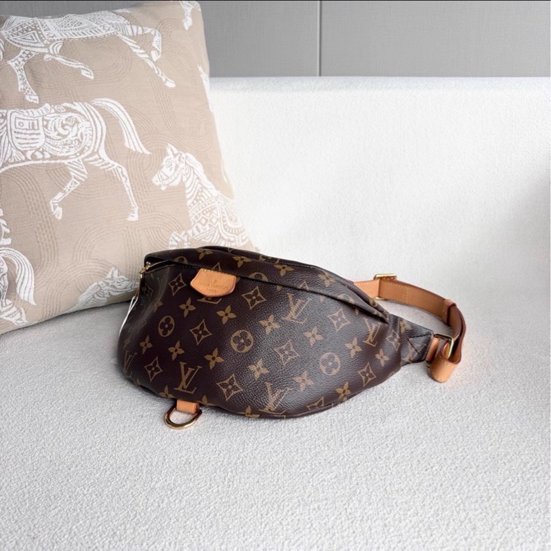 穿搭神器😍超低價❤️🔥lv路易威登老花bumpbag男女通用胸包腰包前背包斜挎包-13