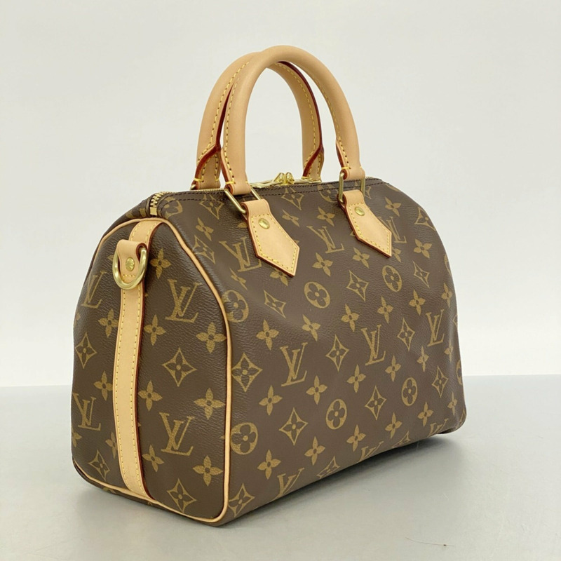 路易威登 Monogram Speedy Bandoulière 25 手提包 M46977 棕色 女士兩用包-1