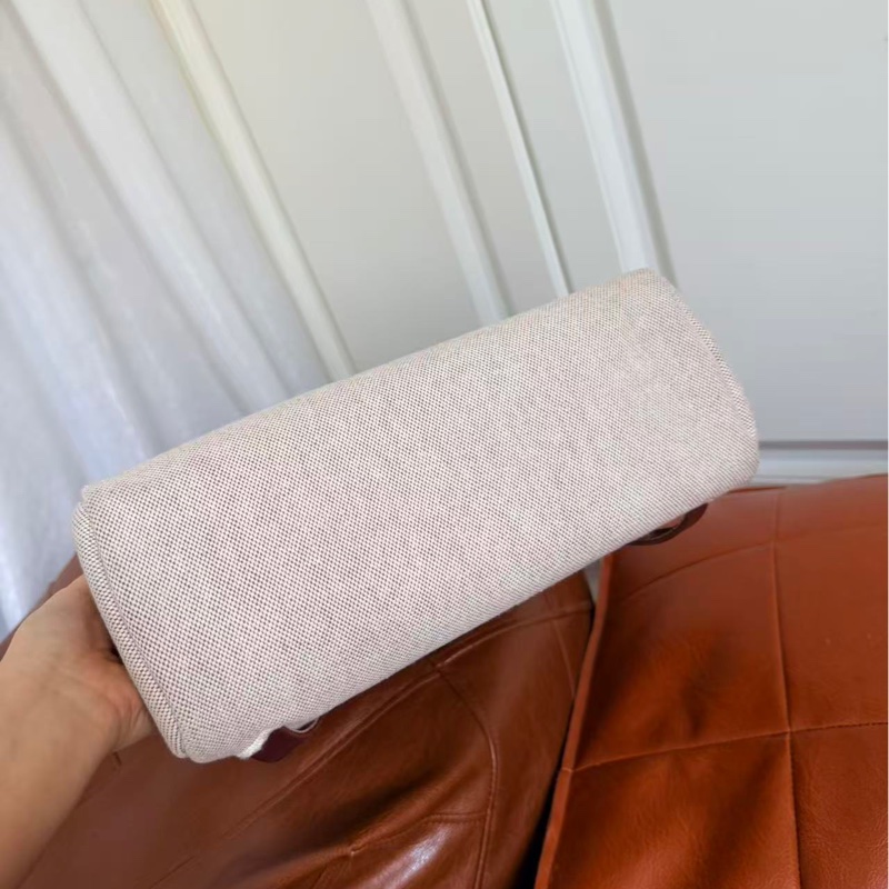 Hermes Vintage Herbag 紅棕肩背包/雙肩-13