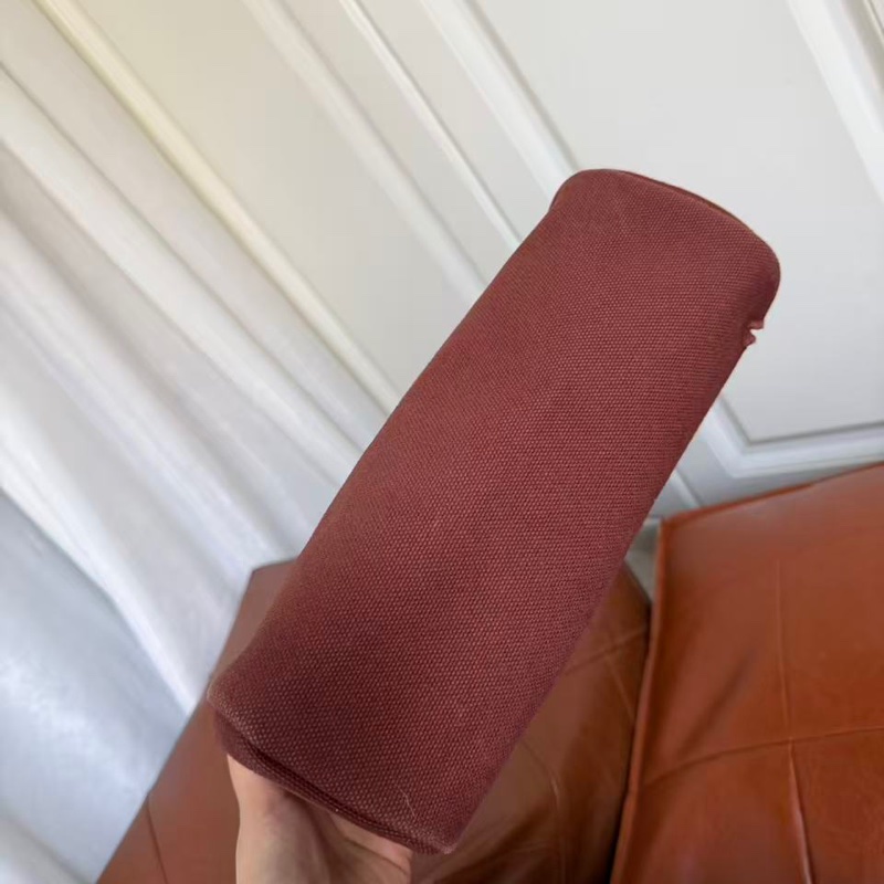 Hermes Vintage Herbag 紅棕肩背包/雙肩-25