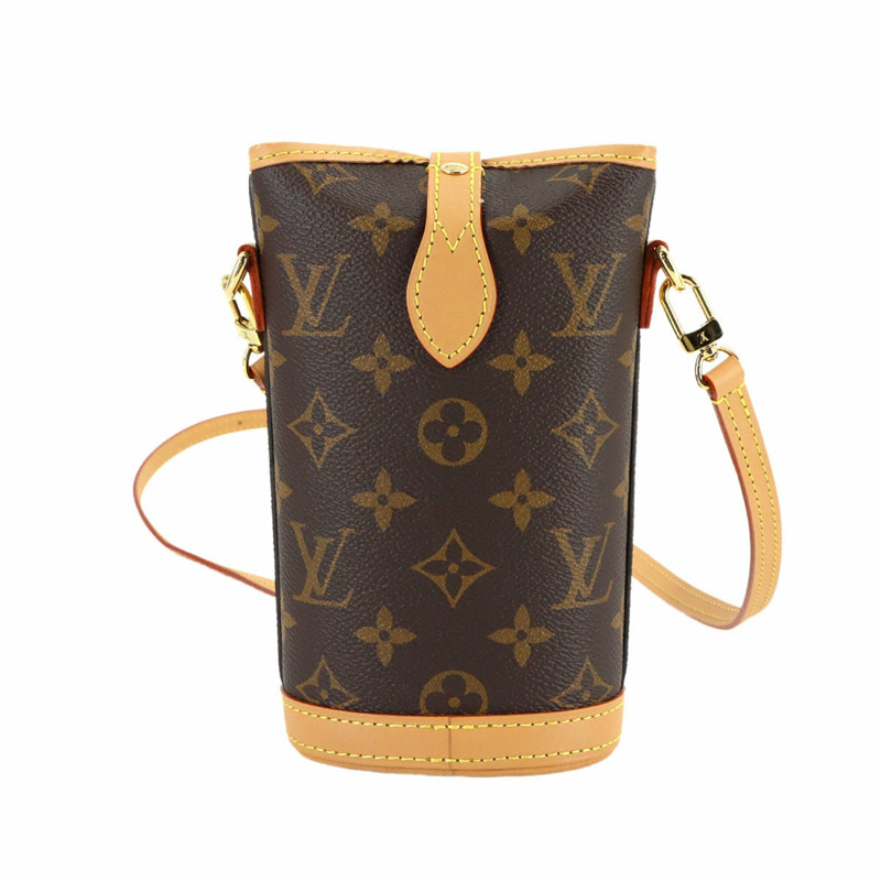 路易威登 Monogram Fold Me 手提包/肩背包/肩包 棕色 M80874 RFID-2