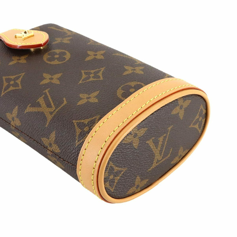 路易威登 Monogram Fold Me 手提包/肩背包/肩包 棕色 M80874 RFID-4