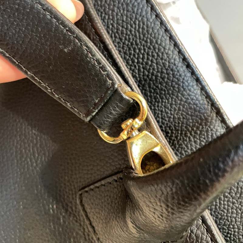 Chanel/香奈兒 中古Vintage 黑金cerf中號托特包-6