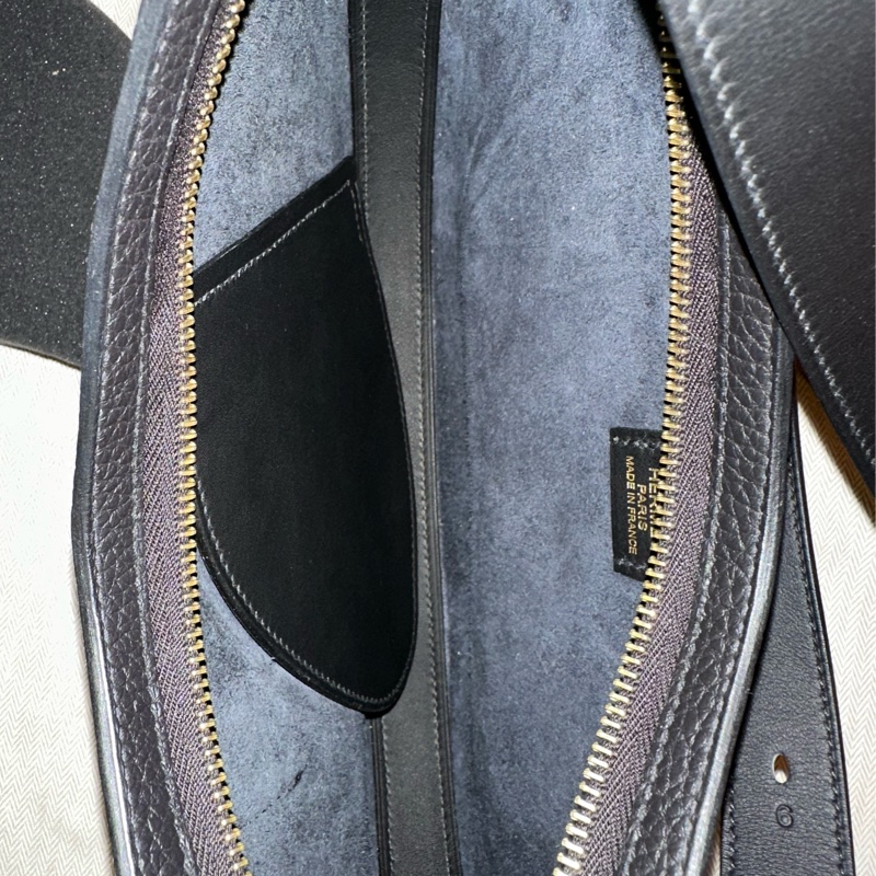 Hermes P'tit Arcon 月亮包 黑金 小號肩背包-6