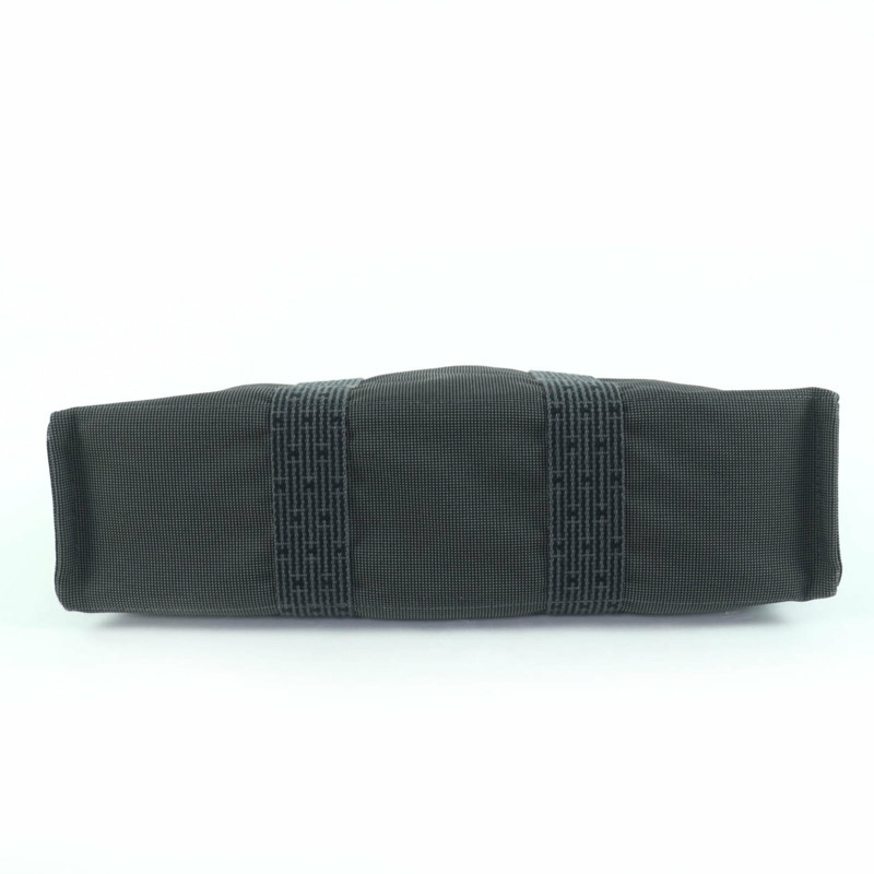 愛馬仕 Herline MM Sellier 五金帆布托特包 手袋 灰色 法國製造 女款-2