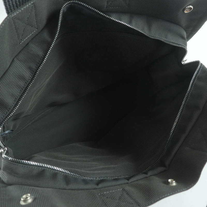 愛馬仕 Herline MM Sellier 五金帆布托特包 手袋 灰色 法國製造 女款-6