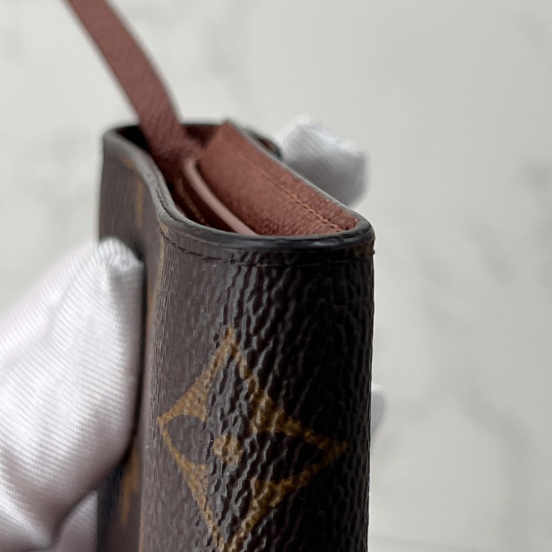 香緹國際精品916 LV 老花短夾 盒裝完整-4