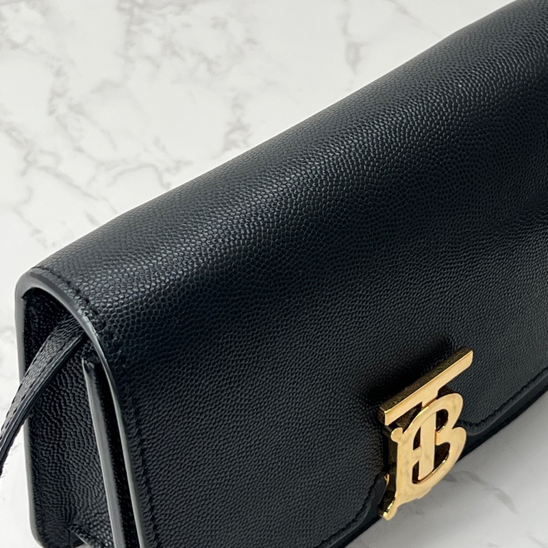 香緹國際精品 920 BURBERRY 肩背包黑金色-6