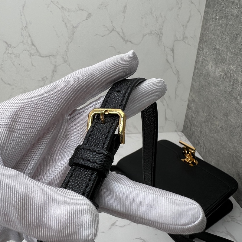 香緹國際精品 920 BURBERRY 肩背包黑金色-15